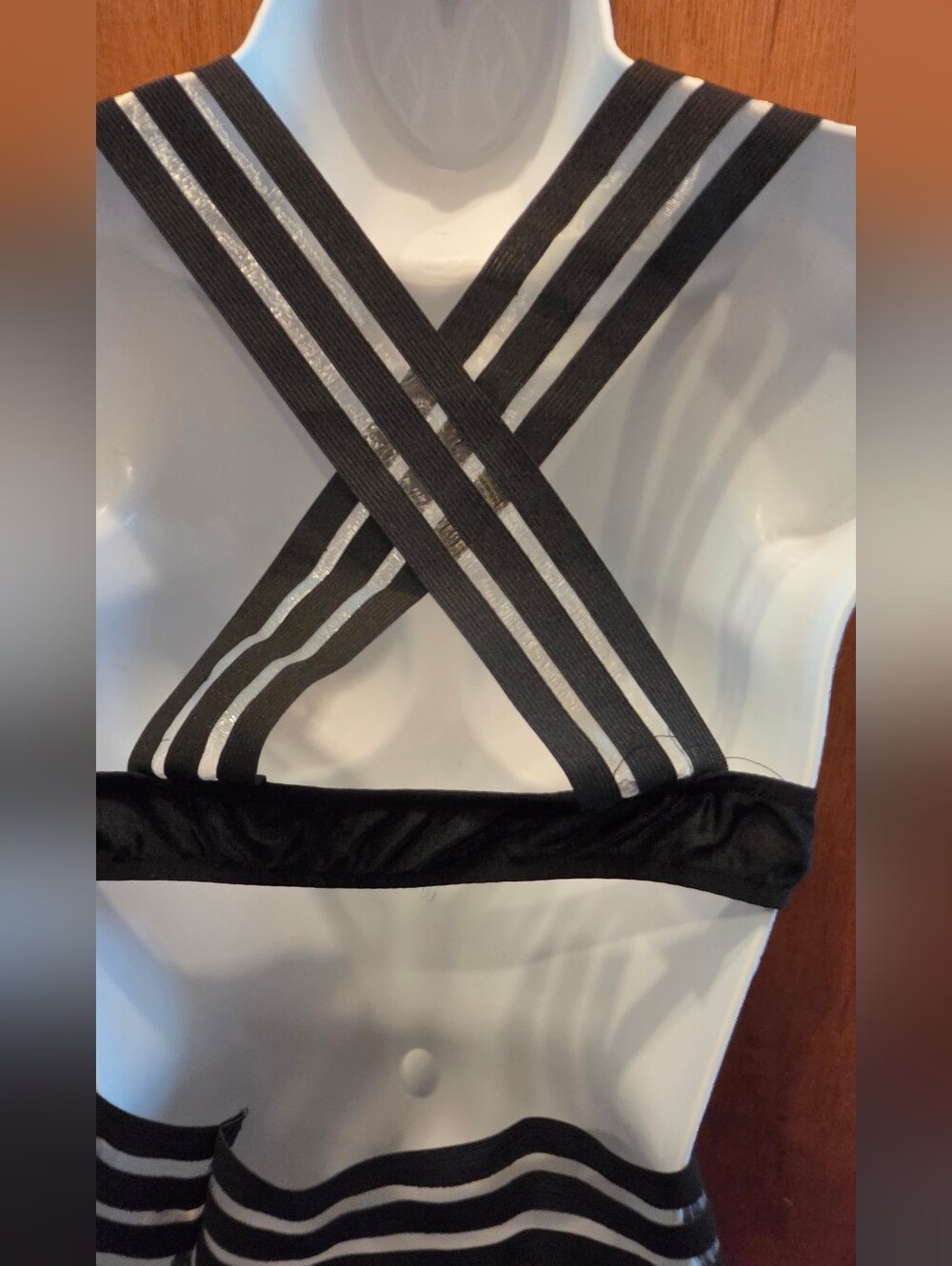 Sheer Addiction NEW Bathing Suit/bra Set SzM/L - Picture 9 of 9
